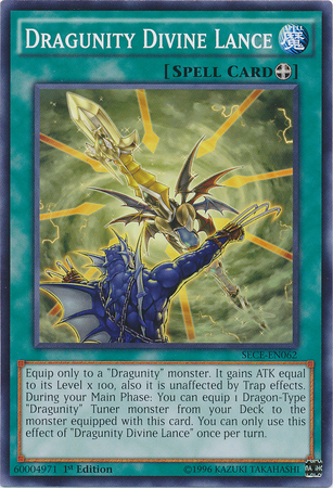 Dragunity Divine Lance [SECE-EN062] Common | Card Merchant Takapuna