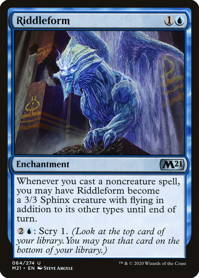 Riddleform [Core Set 2021] | Card Merchant Takapuna