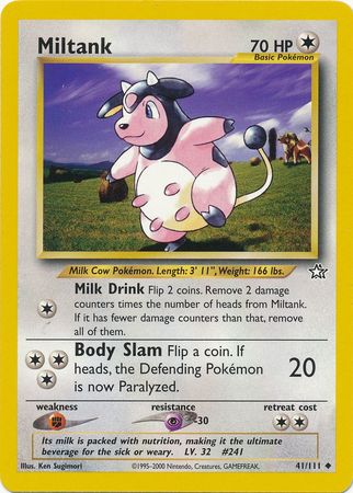 Miltank (41/111) [Neo Genesis Unlimited] | Card Merchant Takapuna