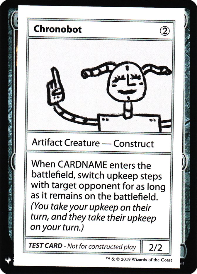 Chronobot [Mystery Booster Playtest Cards] | Card Merchant Takapuna