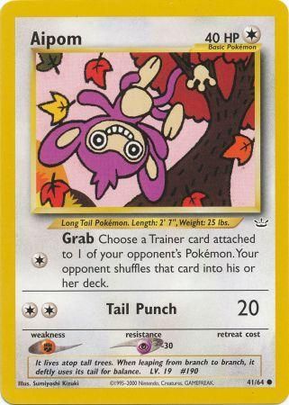 Aipom (41/64) [Neo Revelation Unlimited] | Card Merchant Takapuna