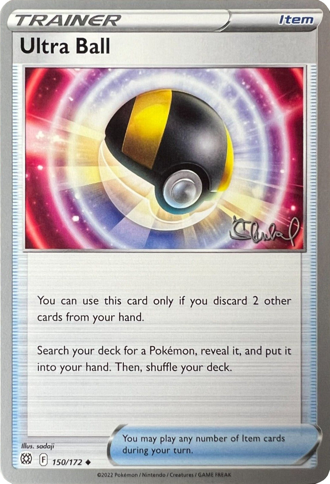 Ultra Ball (150/172) (ADP - Ondrej Skubal) [World Championships 2022] | Card Merchant Takapuna