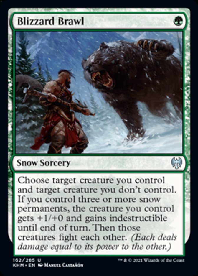 Blizzard Brawl [Kaldheim] | Card Merchant Takapuna