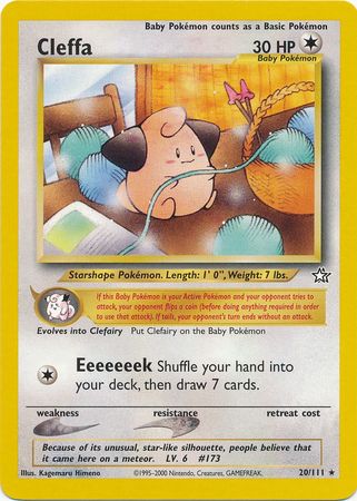 Cleffa (20/111) [Neo Genesis Unlimited] | Card Merchant Takapuna