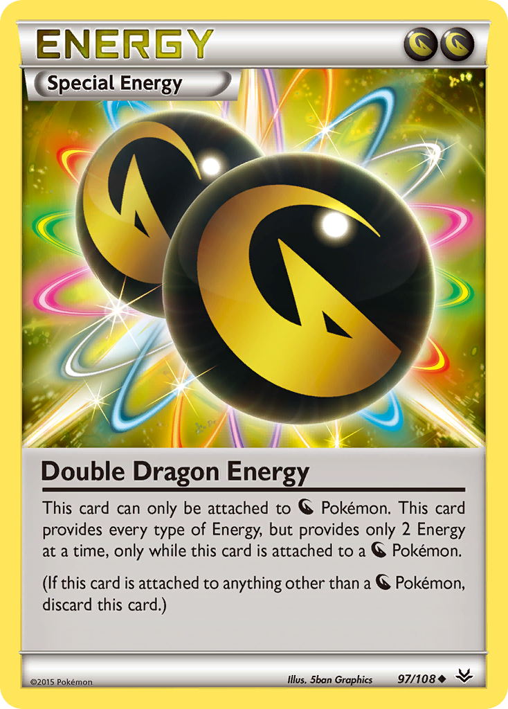 Double Dragon Energy (97/108) [XY: Roaring Skies] | Card Merchant Takapuna