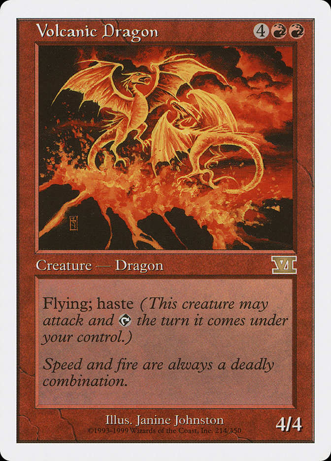 Volcanic Dragon [Classic Sixth Edition] | Card Merchant Takapuna