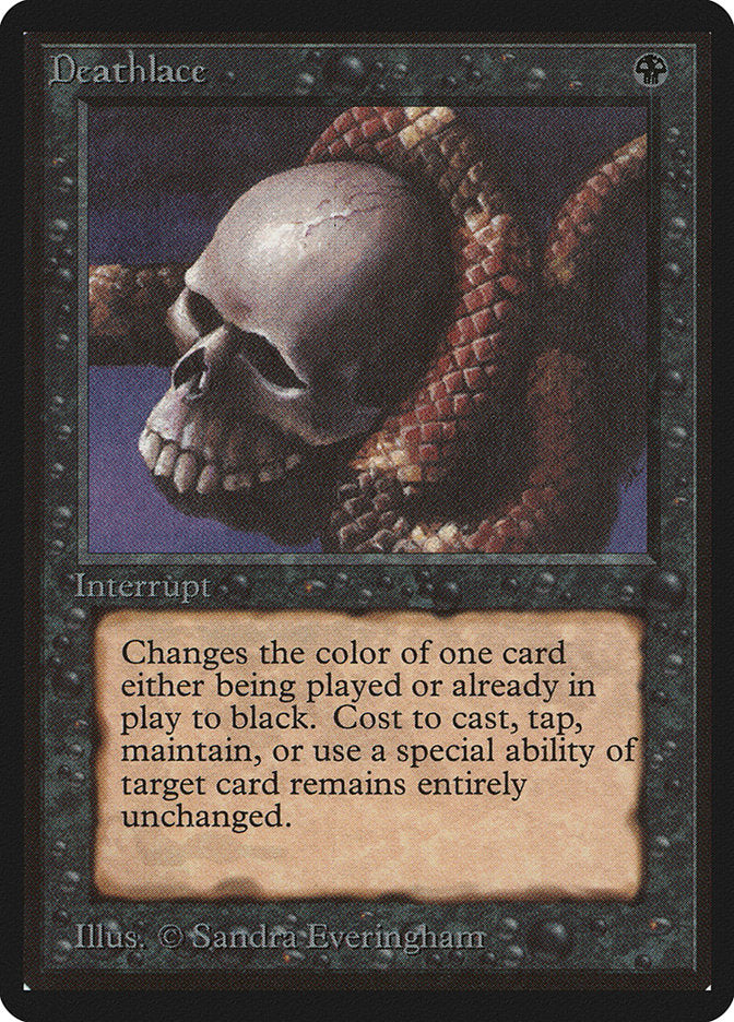 Deathlace [Beta Edition] | Card Merchant Takapuna