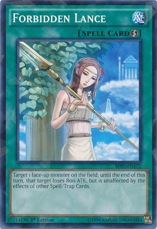 Forbidden Lance [BP03-EN172] Shatterfoil Rare | Card Merchant Takapuna