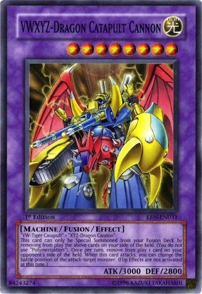 VWXYZ-Dragon Catapult Cannon [EEN-EN031] Super Rare | Card Merchant Takapuna