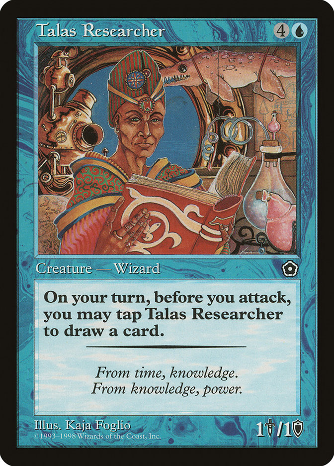 Talas Researcher [Portal Second Age] | Card Merchant Takapuna