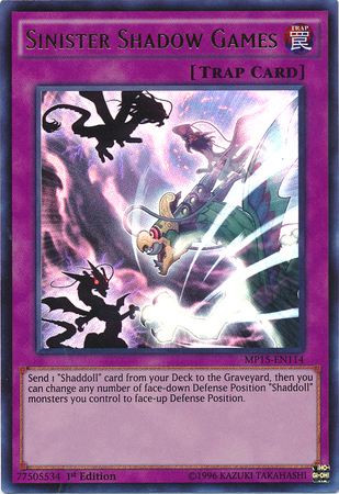 Sinister Shadow Games [MP15-EN114] Ultra Rare | Card Merchant Takapuna