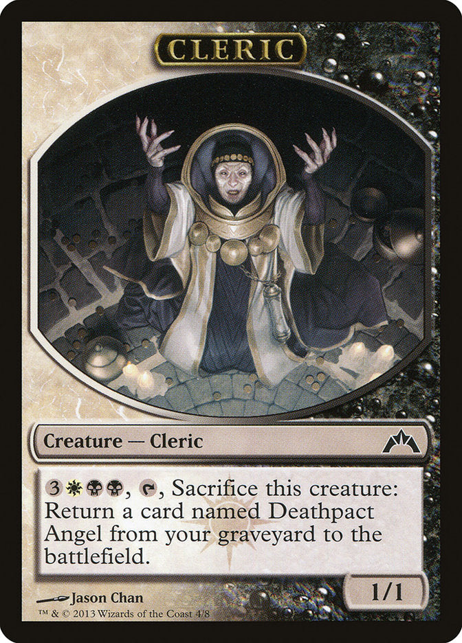 Cleric Token [Gatecrash Tokens] | Card Merchant Takapuna