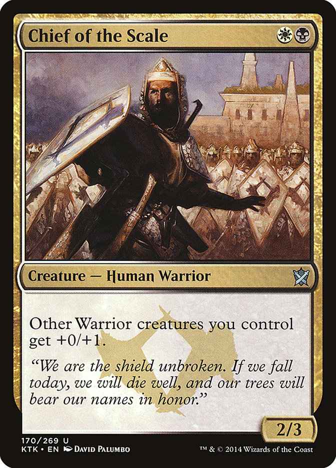 Chief of the Scale [Khans of Tarkir] | Card Merchant Takapuna