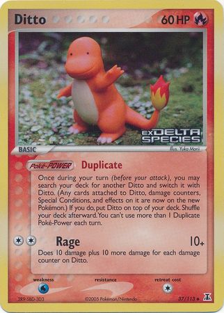 Ditto (37/113) (Stamped) [EX: Delta Species] | Card Merchant Takapuna