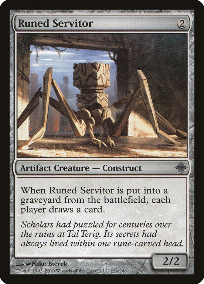 Runed Servitor [Rise of the Eldrazi] | Card Merchant Takapuna