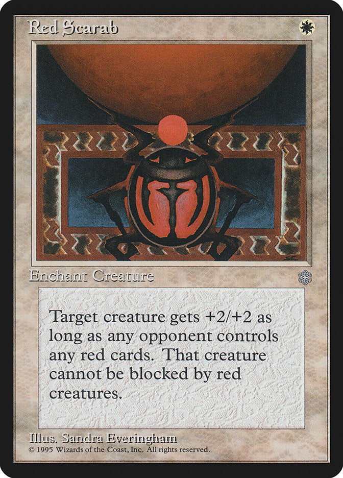 Red Scarab [Ice Age] | Card Merchant Takapuna