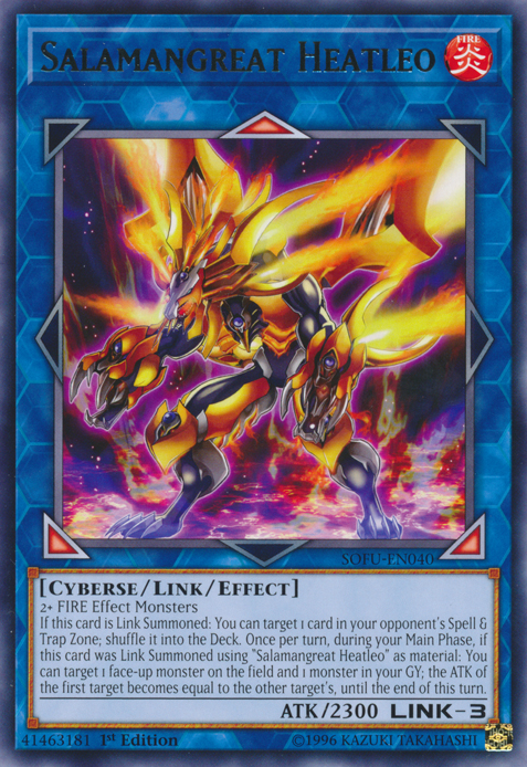 Salamangreat Heatleo [SOFU-EN040] Rare | Card Merchant Takapuna