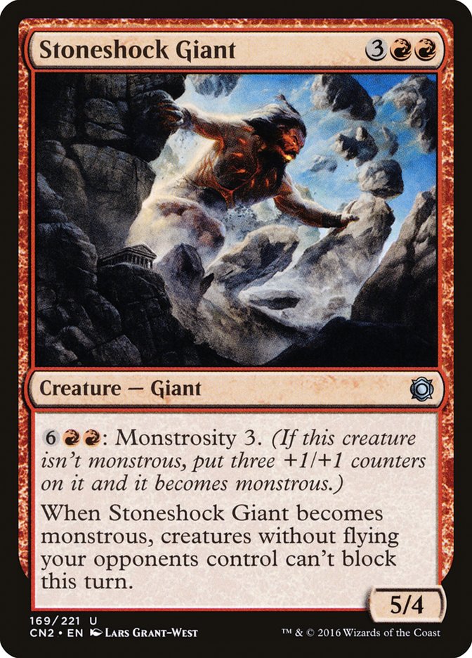 Stoneshock Giant [Conspiracy: Take the Crown] | Card Merchant Takapuna