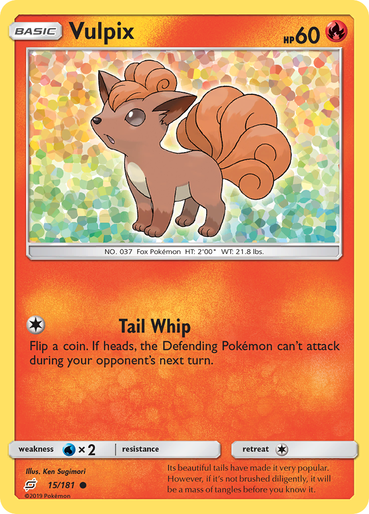 Vulpix (15/181) [Sun & Moon: Team Up] | Card Merchant Takapuna