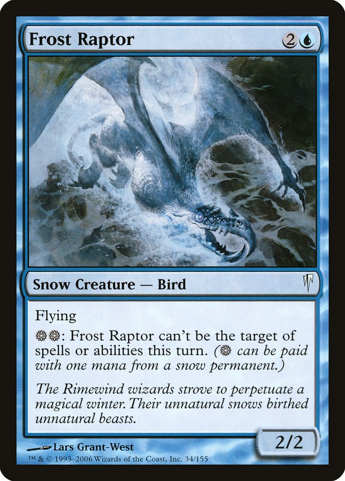 Frost Raptor [Coldsnap] | Card Merchant Takapuna