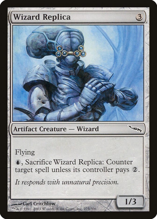 Wizard Replica [Mirrodin] | Card Merchant Takapuna