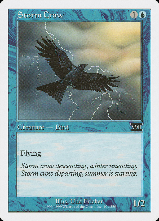 Storm Crow [Classic Sixth Edition] | Card Merchant Takapuna