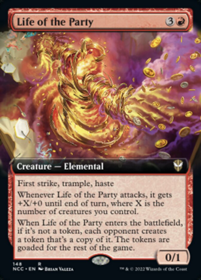 Life of the Party (Extended Art) [Streets of New Capenna Commander] | Card Merchant Takapuna