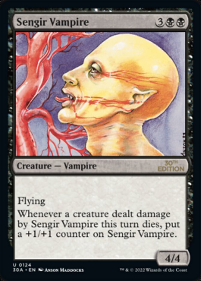 Sengir Vampire [30th Anniversary Edition] | Card Merchant Takapuna