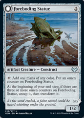 Foreboding Statue // Forsaken Thresher [Innistrad: Crimson Vow] | Card Merchant Takapuna