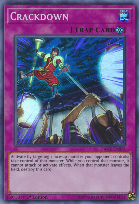 Crackdown [DANE-EN078] Super Rare | Card Merchant Takapuna