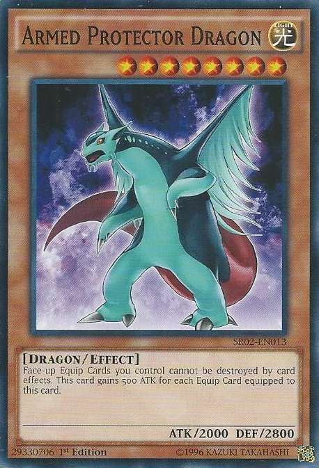 Armed Protector Dragon [SR02-EN013] Common | Card Merchant Takapuna