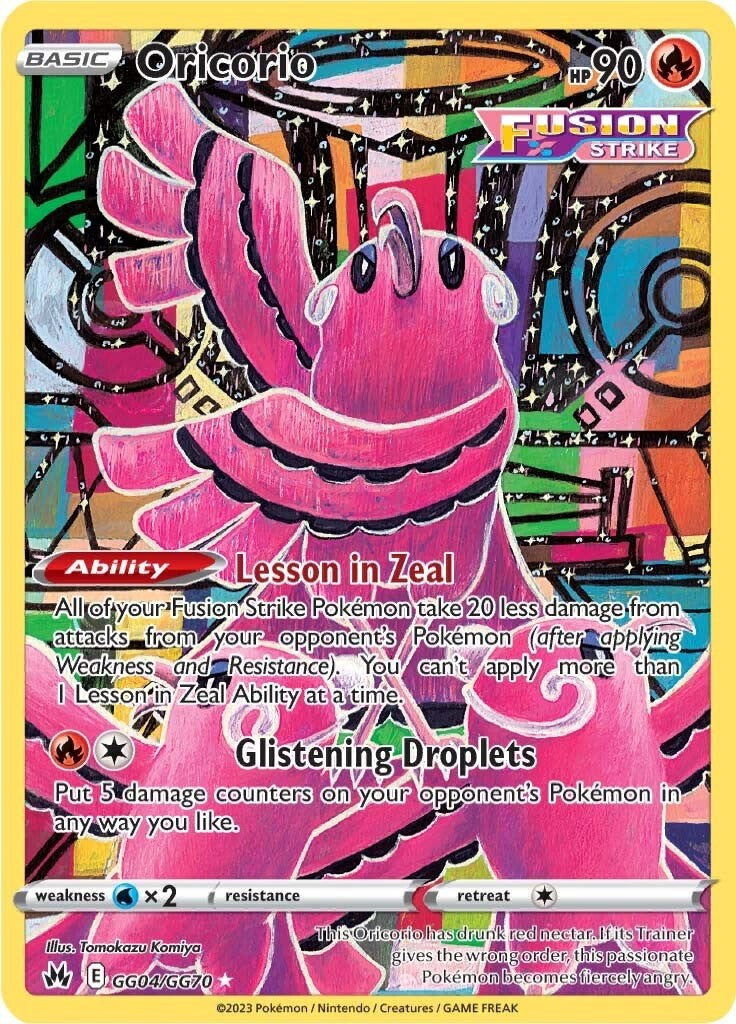 Oricorio (GG04/GG70) [Sword & Shield: Crown Zenith] | Card Merchant Takapuna