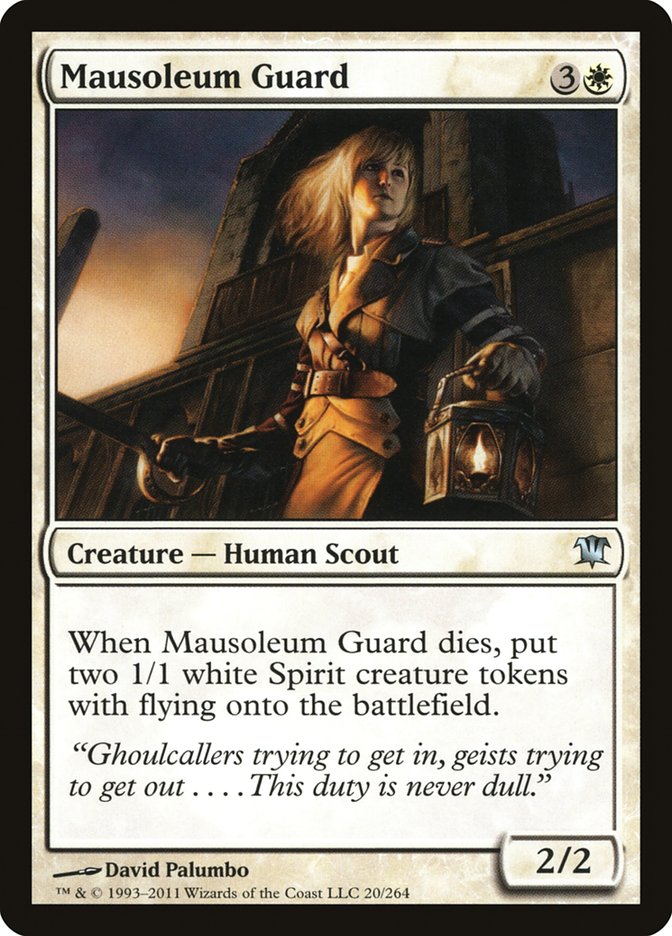 Mausoleum Guard [Innistrad] | Card Merchant Takapuna