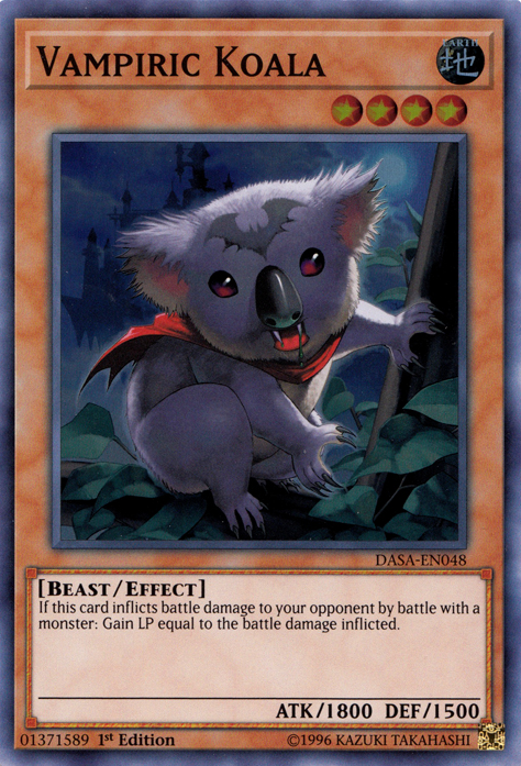 Vampiric Koala [DASA-EN048] Super Rare | Card Merchant Takapuna