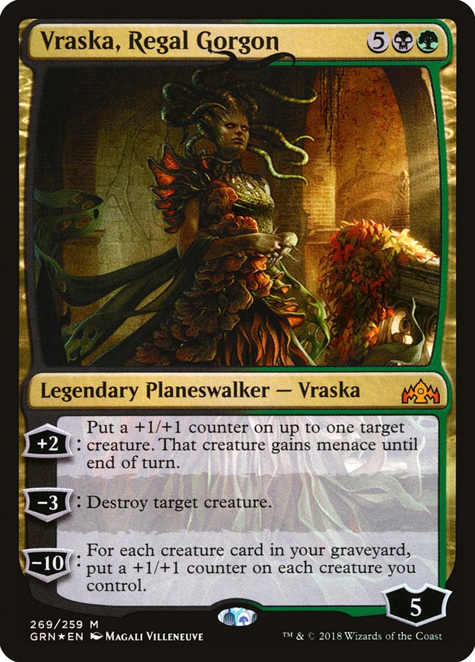 Vraska, Regal Gorgon [Guilds of Ravnica] | Card Merchant Takapuna