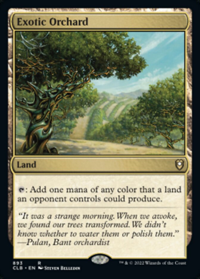 Exotic Orchard [Commander Legends: Battle for Baldur's Gate] | Card Merchant Takapuna