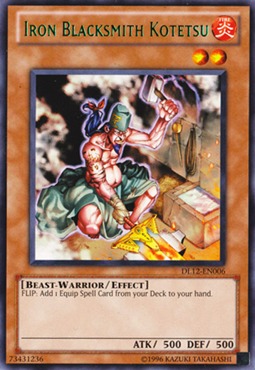 Iron Blacksmith Kotetsu (Green) [DL12-EN006] Rare | Card Merchant Takapuna