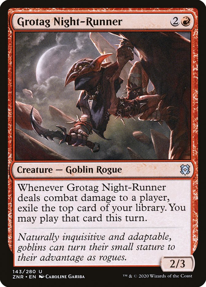 Grotag Night-Runner [Zendikar Rising] | Card Merchant Takapuna