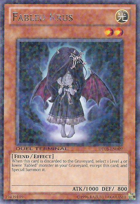 Fabled Krus [DT03-EN009] Rare | Card Merchant Takapuna