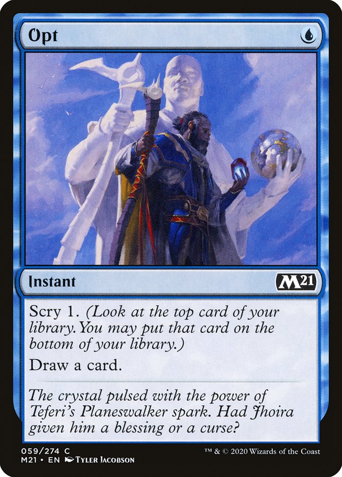 Opt [Core Set 2021] | Card Merchant Takapuna