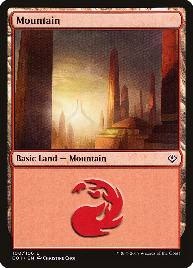 Mountain (100) [Archenemy: Nicol Bolas] | Card Merchant Takapuna