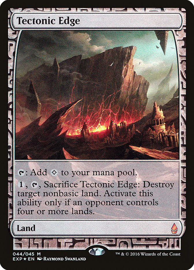 Tectonic Edge [Zendikar Expeditions] | Card Merchant Takapuna