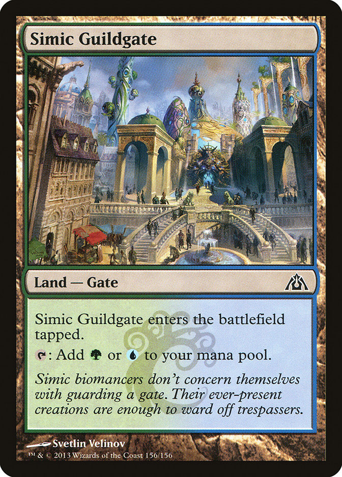 Simic Guildgate [Dragon's Maze] | Card Merchant Takapuna