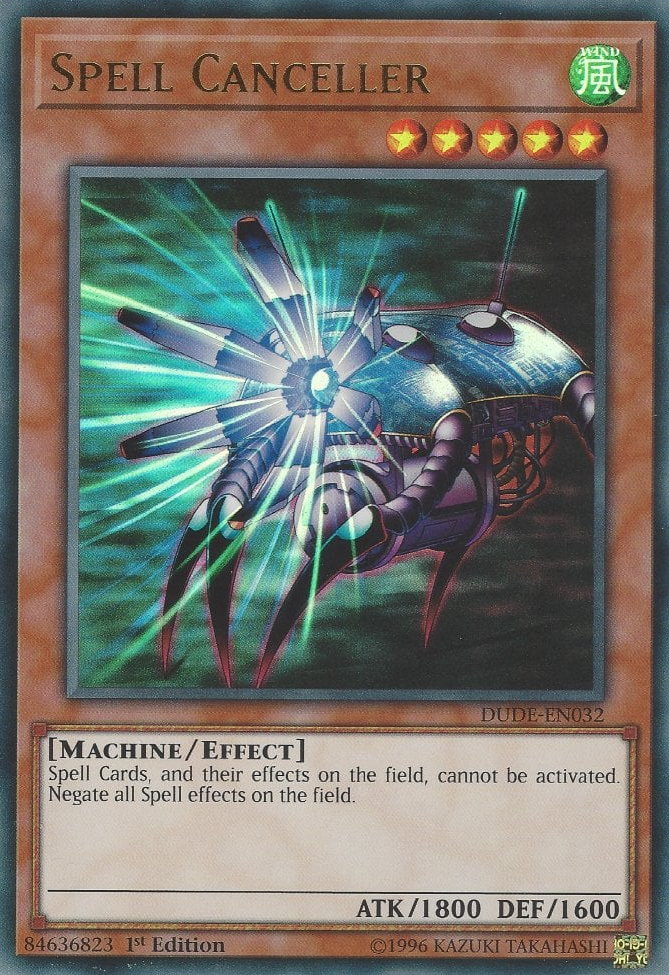 Spell Canceller [DUDE-EN032] Ultra Rare | Card Merchant Takapuna