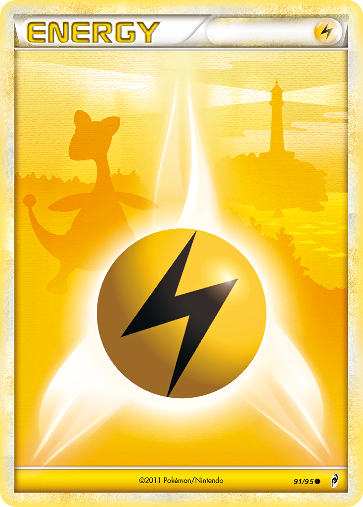 Lightning Energy (91/95) [HeartGold & SoulSilver: Call of Legends] | Card Merchant Takapuna