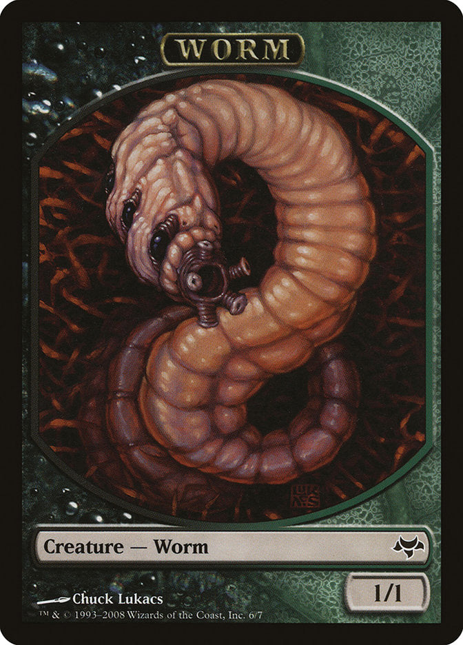 Worm Token [Eventide Tokens] | Card Merchant Takapuna