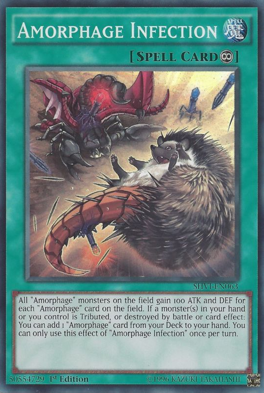 Amorphage Infection [SHVI-EN063] Super Rare | Card Merchant Takapuna