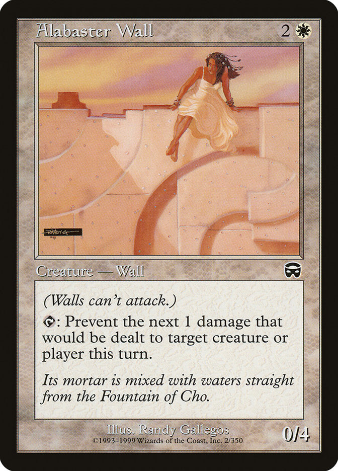 Alabaster Wall [Mercadian Masques] | Card Merchant Takapuna