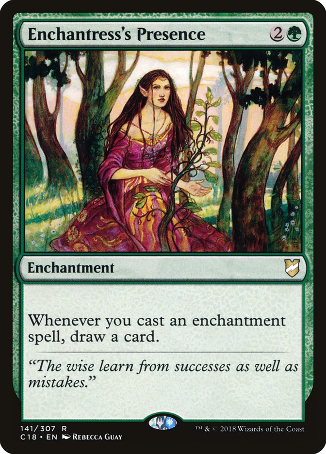 Enchantress's Presence [Commander 2018] | Card Merchant Takapuna