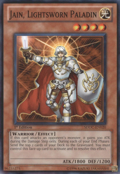 Jain, Lightsworn Paladin [SDDC-EN020] Common | Card Merchant Takapuna